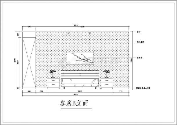 某地江南別墅室內(nèi)裝飾裝修設(shè)計(jì)施工圖_裝飾工程_土木在線