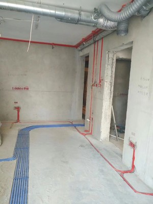 仁恒濱江園200㎡裝修工地圖_現場施工圖文直播